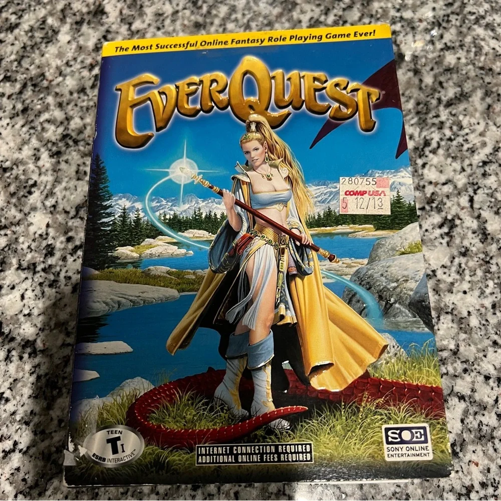 RARE New! Sealed Ever Quest for PC